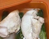 しっとり♡レンジde鶏の酒蒸し作り方2写真