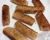 餃子の皮でおつまみ☆クリーミーたこ焼き作り方11写真