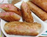餃子の皮でおつまみ☆クリーミーたこ焼き作り方12写真