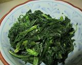 もち麩と春菊のおろし和え作り方4写真
