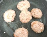 簡単！たっぷりキャベツの煮込みハンバーグ作り方5写真