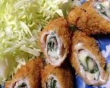 大葉チーズ巻き豚カツ作り方4写真