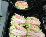大家族の大阪お好み焼き作り方7写真