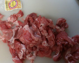 簡単 沖縄産きのこ＆豚肉の春雨炒め作り方3写真