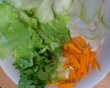 セロリ レタス トマトのサラダスープ作り方1写真