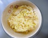 味噌ドレで✾白菜と大根のヘルシーサラダ作り方3写真