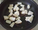 里芋とウインナーのアンチョビ炒め✿作り方3写真