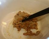納豆と切り昆布の混ぜそば作り方1写真