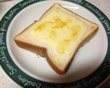 オレンジチーズのトースト作り方3写真