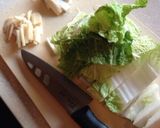 簡単‼︎白菜とはるさめのスープ☆作り方1写真