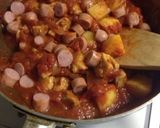 簡単♪鳥肉のトマト煮込み作り方5写真