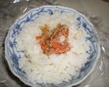 きんぴらごぼうのおにぎり作り方2写真