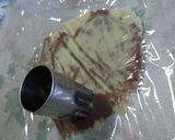 おしゃれな マーブル模様チョコ♪作り方4写真