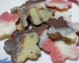 おしゃれな マーブル模様チョコ♪作り方5写真