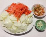 ご飯が進む♪牛肉と春雨の韓国風炒め作り方1写真