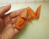 ほうれん草とトマトの中華風サラダ　どすぇ作り方1写真