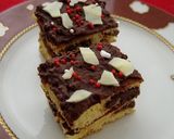 板チョコパンケーキのチョコケーキ作り方9写真