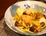 メカジキとキャベツのカレー醤油炒め作り方5写真