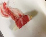 お弁当に夕飯に☆栄養満点！菊芋の肉巻き作り方5写真