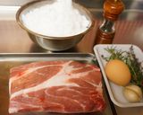 豚肉の塩釜焼き作り方1写真