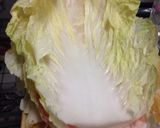 白菜と豚バラ肉の和風豆乳ミルフィーユ作り方4写真