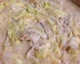 白菜と豚バラ肉の和風豆乳ミルフィーユ作り方8写真
