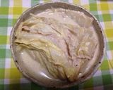 白菜と豚バラ肉の和風豆乳ミルフィーユ作り方9写真