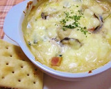 とろ～り牡蠣とほうれん草の味噌グラタン作り方9写真