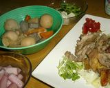 根菜と鶏もも肉の煮物作り方4写真