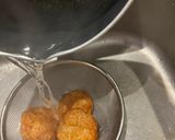 石蕗とさつま揚げの煮物作り方2写真