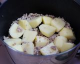 ◆じゃがいもと挽き肉のそぼろ煮◆作り方3写真