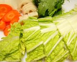 ごま味噌マヨネーズで蒸し野菜作り方2写真