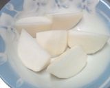 地味ごはんＬＯＶＥ♪かぶとごぼうの煮物作り方3写真