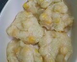 幼児食☆つぶコーンのニョッキ☆コンソメ味作り方6写真