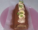 バナナとくるみのチョコケーキ作り方9写真