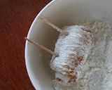 チーズ入りちくわくるくるのピカタ作り方3写真