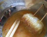 チーズ入りちくわくるくるのピカタ作り方4写真