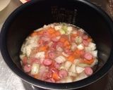 ☆オムライスに♫簡単！炊飯器ピラフ作り方5写真
