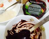 切り餅で*餅チョコ大福作り方4写真