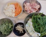 ホットプレートで塩焼きそば作り方1写真