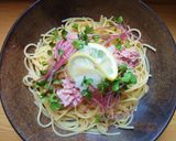 ツナとおろしのさっぱりパスタ作り方4写真
