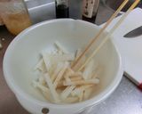 ごま油と塩で大根サラダ作り方4写真