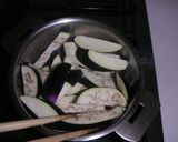 なすとベーコンの味噌スープ作り方1写真