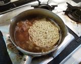麺屋武蔵風特製インスタント醤油ラーメン♪作り方5写真