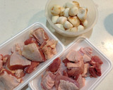 さっぱり食べれる♪鶏肉と里芋の揚げ出し作り方1写真