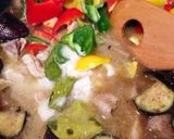 簡単！チキンと茄子のグリーンカレー作り方7写真