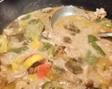 簡単！チキンと茄子のグリーンカレー作り方9写真