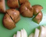 ルクエ☆簡単肉じゃが〜作り方1写真