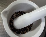 菜の花とゆで鶏のからしゴマヨネーズ和え作り方2写真