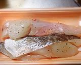 鱈とキャベツときのこのフライパン蒸し作り方1写真